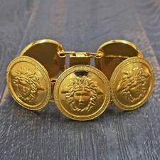 VERSACE Gold Plated Medusa