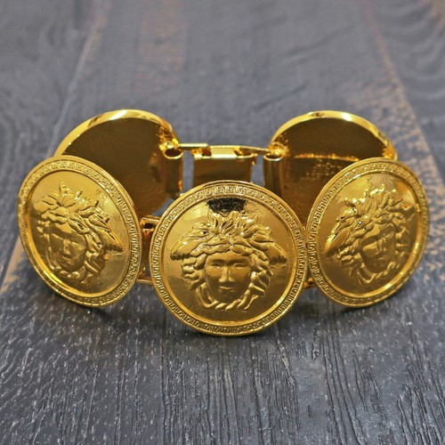 Versace gold plated medusa - plated,