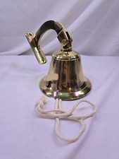 Large brass ship bell - large,