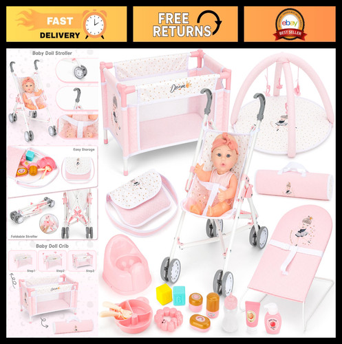 Baby doll stroller accessories - stroller,