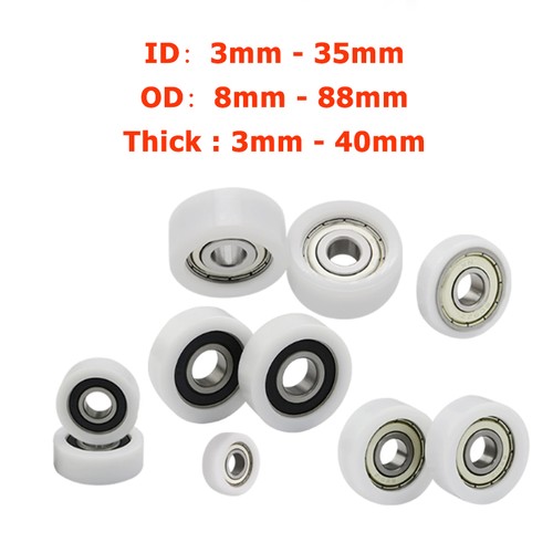 ø3 35mm pom nylon roller - pom,