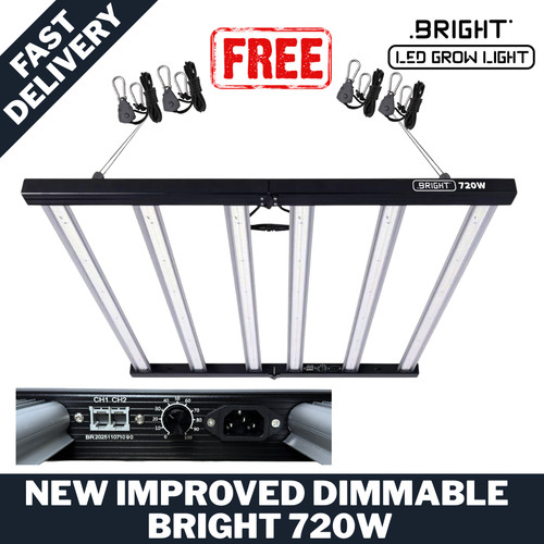 Bright 720w led grow light - grow,