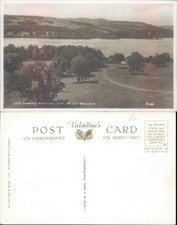 Loch Lomond from Balloch Castle Valentine Sons Landscapes Famous Places real