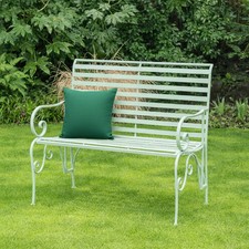 Sage green metal ornate - sage,