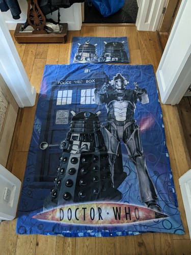 Doctor who single duvet cover - who,