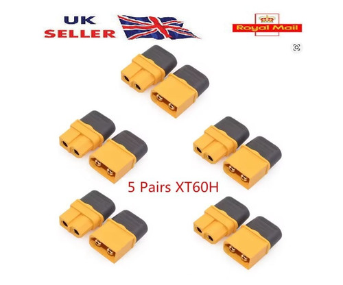Pairs xt60h connectors plug - 5, connectors/plug