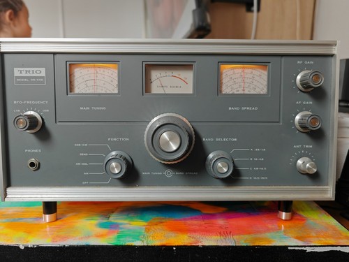 Trio model 59d vintage tube - trio,