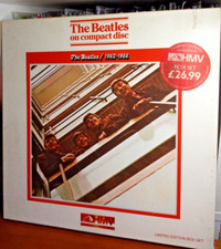 THE BEATLES - RED ALBUM 1962 - 1966 The Best Of HMV BOX SLEEVE 1993 2 x CD