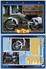 Derny Taon - 1957 - Classic Motorbikes - Atlas Motorbike Fact File Card