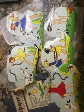 Up Cycle Upcycling 1950's SPRINGTIME GUMMED WALLPAPER MOTIFS 