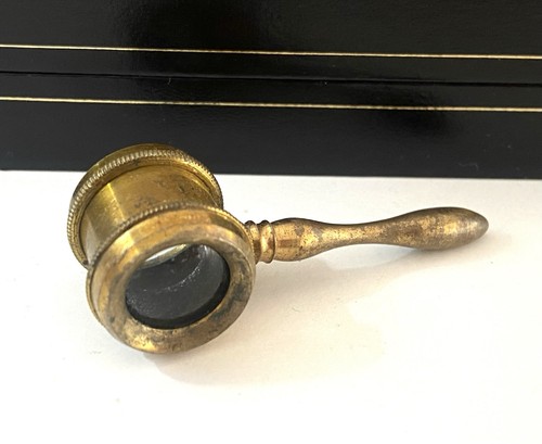 Antique microscope magnifying - antique,