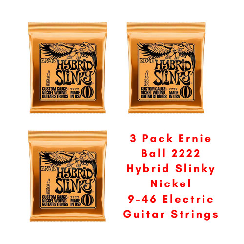 3pcs ernie ball - 3pcs,