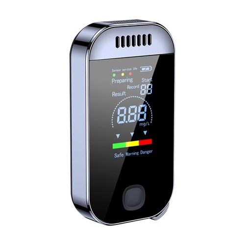 Portable digital breathalyser - portable,