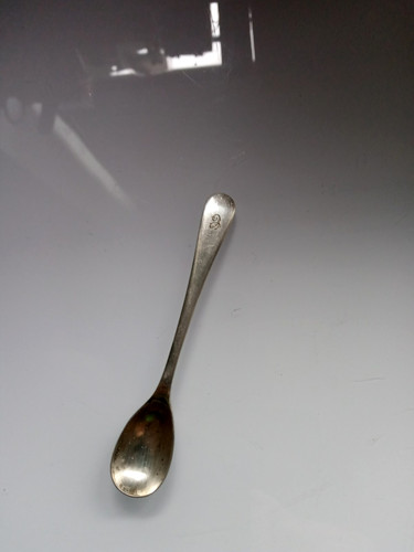 Vintage silver plate - plate, salt