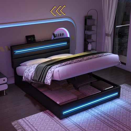 Ottoman double bed - bed, with