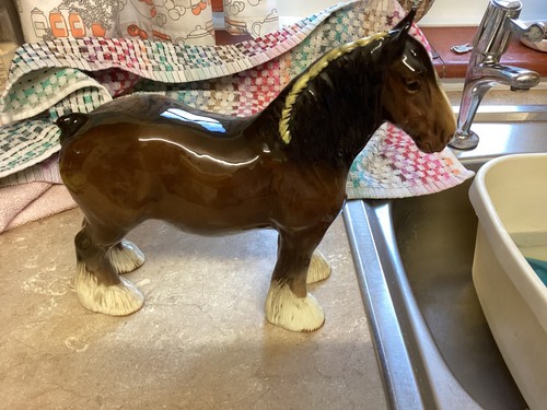 Beswick pottery brown shire - beswick,