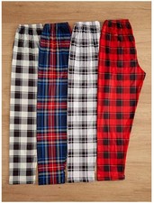 4Pack Plaid Home Lounge Pants