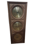 Vintage Wooden Weather Station