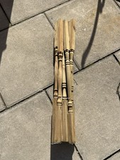 9 STAIR/HAND RAIL SPINDLES 32MM X 32MM X 900MM. (collection only)