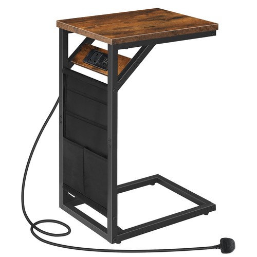 Shaped side table - side, with