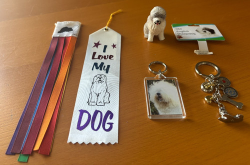 Mixed lot old english sheepdog - english,