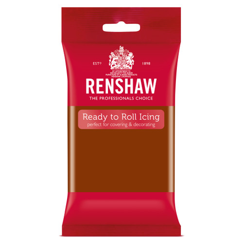 Renshaw dark brown sugarpaste - dark,