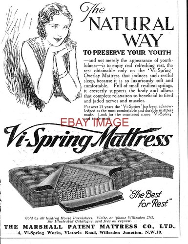 1929 advert marshall - 1929, marshall's