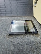Flat roof lantern skylight - flat,