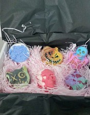 Halloween Luxury Bath Bomb Set  - Bath Bombs Gift Set- Highly Fragranced Bath