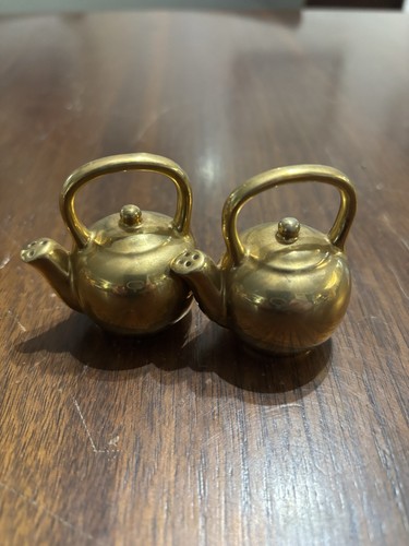 Vintage gold tone - gold, kettle