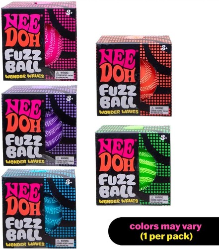 Needoh fuzz ball - fuzz, waves