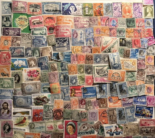 Old worldwide wholesale stamp - wholesale,