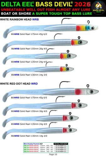 Delta bass devil rainbow head - delta,