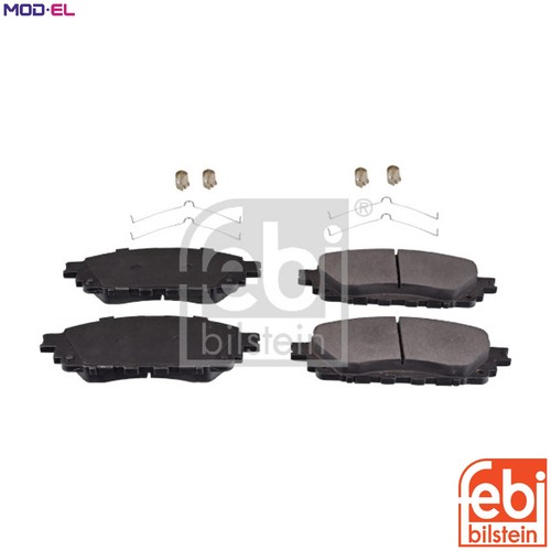 Brake pad set disc - set,