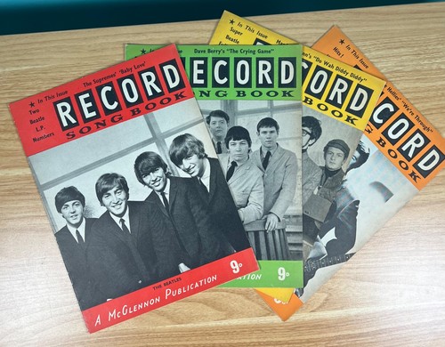 Record song book various - song,