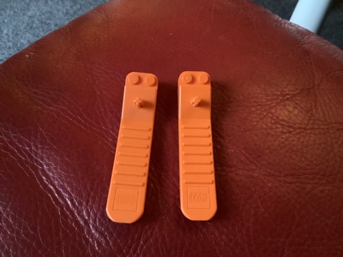Lego orange brick and - x,