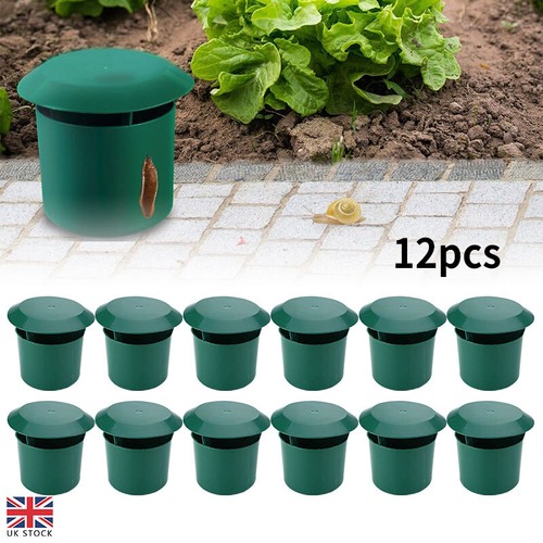12x snail slug traps garden - traps,