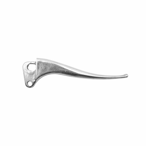 Chrome right lever piaggio - chrome,