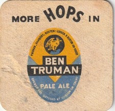 BEER MAT - TRUMAN'S BREWERY -