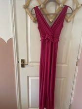 BHS Bright Pink V-Neck Jersey