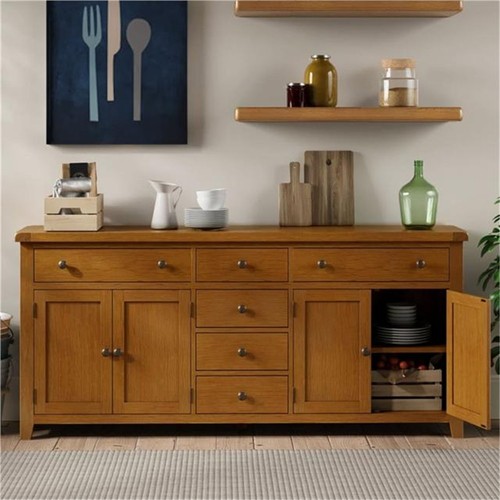 Oak extra large sideboard - extra-large,