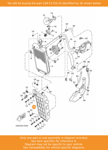 Yamaha bracket 22b - yamaha, 1,