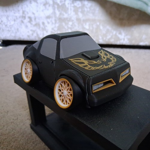 Printed tooned pontiac - printed,