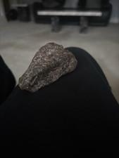 Rare Natural Stone Specimen Rock with Unique Texture Collector’s Display Piece