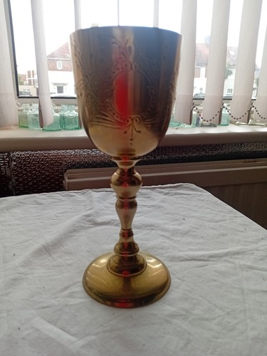 Victorian solid brass wine - victorian,