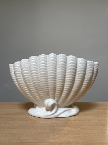 Vintage white sylvac shell - vintage,