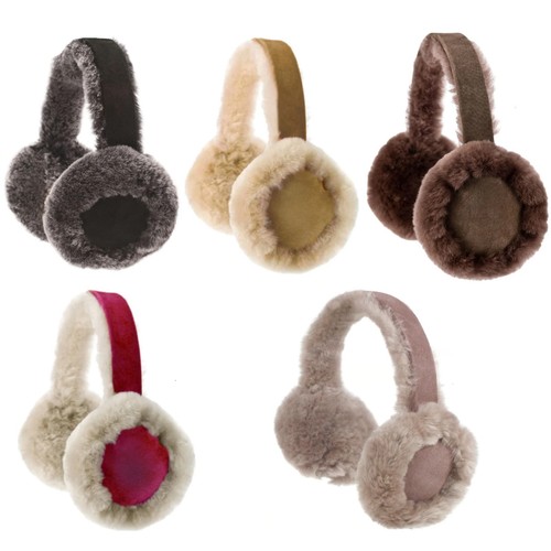 Luxury sheepskin earmuffs - luxury,