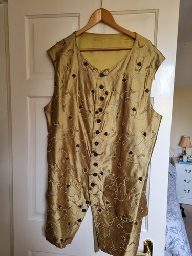 Embroidered silk 18th - , century