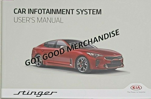 2019 kia stinger navigaiton - 2019,