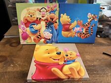 Winnie The Pooh And Friends-Disney Canvas Print Collection x3 Free Post To U.K.